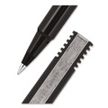 Pens | uni-ball 60151 0.5 mm Stick Roller Ball Pen - Black Ink/Black Matte Barrel/Extra-Fine (1-Dozen) image number 1