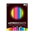 Copy & Printer Paper | Astrobrights 91398-01 8.5 in. x 11 in. 65 lbs. Cover Weight Color Cardstock - Assorted Colors (100/Pack) image number 1