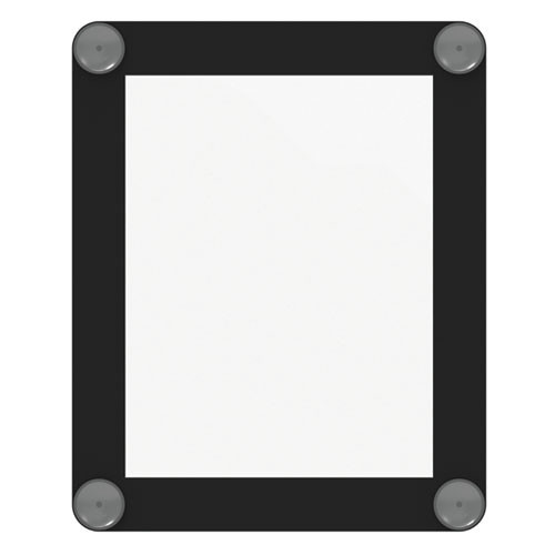 Office Presentation Supplies | Deflecto 899102 8.5 x 11 Insert Superior Image Window Display - Clear/Black image number 0
