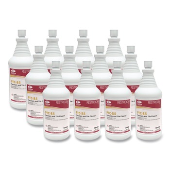 PRODUCTS | Theochem Laboratories 500657 PTC-85 32 oz. Bottle Pleasant Scent Porcelain and Tile Cleaner (12/Carton)