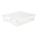Boxes & Bins | Storex 63209U05C Project Box, 12-in x 12-in, Clear, 5/Pack image number 7