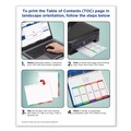 Dividers & Tabs | Avery 11841 1 - 8 Tab 11 in. x 8.5 in. Customizable TOC Ready Index Divider Set - Multicolor (1 Set) image number 6