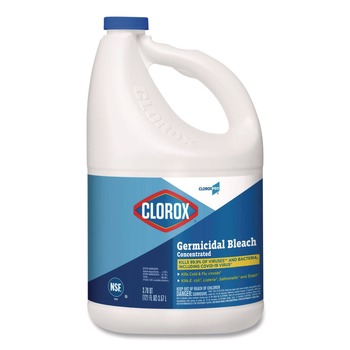BLEACH | Clorox 30966 121 oz. Bottle Regular Concentrated Germicidal Bleach