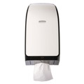 Toilet Paper | Scott 40407 7.38 in. x 6.38 in. x 13.75 in. Hygienic Bathroom Tissue Dispenser - White (1/Carton) image number 0