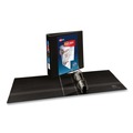Binders | Avery 05600 3 Slant Rings 3 in. Capacity 11 in. x 8.5 in. Heavy-Duty Non Stick View Binder with DuraHinge - Black image number 1