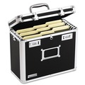 Office Filing Cabinets & Shelves | Vaultz VZ01187 13.75 in. x 7.25 in. x 12.25 in. Locking Letter File Chest - Black image number 1