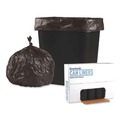 Trash & Waste Bins | Boardwalk H4832RKKR01 16 Gallon 0.35 mil 24 in. x 32 in. Perforated Roll Low-Density Waste Can Liners - Black (50 Bags/Roll, 10 Rolls/Carton) image number 2