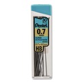 Pencils | Pentel C27-HB 0.7 mm Super Hi-Polymer HB Lead Refills - Black (30/Pack) image number 2