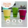 Cups and Lids | World Centric CP-CS-3 3 oz PLA Plastic Cold Cups - Clear (2500/Carton) image number 4