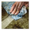Cleaning Cloths | SCRUBS 42270 Hand Cleaner Towels SCRUBS in-a-Bucket Refill 1-Ply 10 x 12 Citrus Blue/White 72/Pack 6 Packs/Carton image number 3