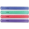 Office & Office Supplies | Westcott 12975 12 in. Standard/Metric Plastic Ruler - Jewel image number 0