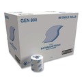  | GEN GN800 2-Ply Septic Safe Bath Tissue - White (96 Rolls/Carton) image number 0