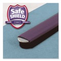 File Folders | Smead 13730 4-Section Pressboard Top Tab Classification Folders with 4 SafeSHIELD Fasteners - Letter Size/Blue (10/Box) image number 8