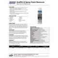 Cleaners & Chemicals | ITW Dymon 07820 17.5 oz. Jelled Formula Graffiti/Paint Remover Aerosol Spray (12/Carton) image number 3