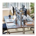 Monitor Stands | Tripp Lite DMSWSLATTAA Slat Rail for Slat Wall System for 32-in TVs 3.39w x 1.8d x 41h Silver Supports 33 lb image number 6