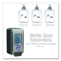 Soap Dispensers | PURELL 5234-06 FMX-20 6.5 in. x 4.65 in. x 11.86 in. 2,000 mL Soap Push-Style Dispenser - Graphite/Chrome (6/Carton) image number 4