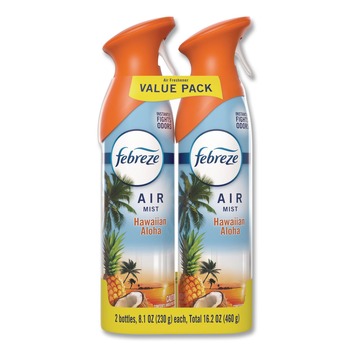 Febreze 80816818 8.1 oz AIR Aerosol Spray - Hawaiian Aloha (2/Pack)