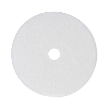 CLEANING TOOLS | Boardwalk BWK4021WHI 5-Piece/Carton 21 in. Polishing Floor Pads - White