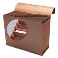 Just Launched | Smead 70318 TUFF 1/21-Cut Tab A to Z Expanding Wallet with Elastic Cord Closure - Letter, Redrope image number 6
