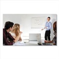 White Boards | MasterVision MVI270205 Gold Ultra 72 in. x 48 in. Magnetic Dry Erase Boards - White Lacquered Steel Surface, White Aluminum Frame image number 4