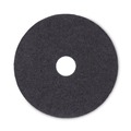 Just Launched | Boardwalk BWK4017BLA 17 in. Diameter Stripping Floor Pads - Black (5/Carton) image number 0