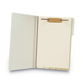 File Folders | Smead 35650 Stackable 1/5-Cut Bottom Tab Folder Dividers with 1 Fastener - Legal Size/Manila (50/Pack) image number 3