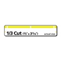 Labels | Avery 05966 0.66 in. x 3.44 in. Permanent TrueBlock File Folder Labels with Sure Feed Technology - White (30/Sheet, 50 Sheets/Box) image number 3