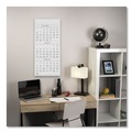 Bulletin Boards | AT-A-GLANCE SW115-28 14-Month: Dec 2025 to Feb 2027 Three-Month Reference 12 in. x 27 in. Wall Calendar - White Sheets image number 3