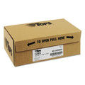Just Launched | TOPS 1255 3.5 in. x 10.5 in. 1-Side Time Clock Cards Replacement for 10-100312/1950-9301/K14-36981D (500/Box) image number 1