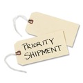 Dividers & Tabs | Avery 12505 4.75 in. x 2.38 in. 11.5 pt Stock Strung Shipping Tags - Manila (1000/Box) image number 1