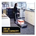 Just Launched | Rubbermaid Commercial FG440000BLA 20.5 in. x 32.5 in. 250 lbs. Capacity Utility-Duty Home/Office Cart Platform - Black image number 5