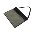 File Folders | C-Line 41902 9 x 12 75-Sheet 1-Pocket Shop Ticket Holder with Strap - Black Stitching image number 3