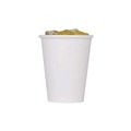 Cups and Lids | Karat C-KCP9W 9 oz. Double Poly Paper Cold Cups - White (1000/Carton) image number 3