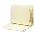 File Folders | Smead 68025 1 Fastener Letter Size Self-Adhesive Folder Dividers with Twin-Prong Fasteners for Top/End Tab Folders - Manila (25/Pack) image number 3