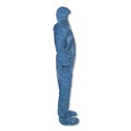 Safety & First Aid | Ansell 58527 A20 Elastic Back Wrist/ankle Hood/boots Coveralls 4x-Large Blue 20/carton image number 4