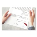 Page Flags | Redi-Tag B81024 Sign Here Arrow Message Page Flags in Dispenser - Red (120/Pack) image number 3