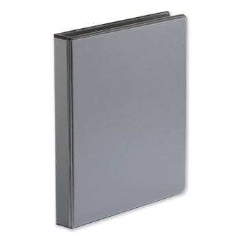 Universal UNV30711 1 in. Capacity 11 in. x 8.5 in. 3 Rings Deluxe Easy-to-Open D-Ring View Binder - Black