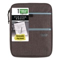 Binders | Five Star 290920 1-in Carry All Zip Binder, 3 Rings, 1-in Capacity, 11 x 8.5, Randomly Assorted Color image number 1