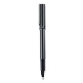 Pens | uni-ball 60025 Extra-Fine 0.5 mm Stick Deluxe Roller Ball Pen - Black Ink Metallic Gray/Black Barrel (1-Dozen) image number 1