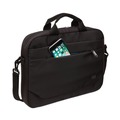 Office Accessories | Case Logic 3203988 16.1 in. x 2.8 in. x 13.8 in. Advantage Laptop Attache for 15.6 in. Devices - Black image number 4