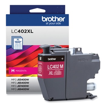 Brother LC402XLMS LC402XLMS 1,500 Page-Yield High-Yield Ink - Magenta