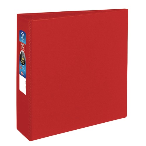 Just Launched | Avery 79583 3 Locking One Touch EZD Rings 3 in. Capacity 11 in. x 8.5 in. Heavy-Duty Non-View Binder with DuraHinge - Red image number 0