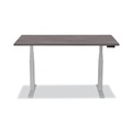 Office Desks & Workstations | Fellowes Mfg Co. 9650001 Levado 48 in. x 24 in. Laminate Table Top - Gray Ash image number 2