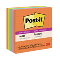 Notebooks & Pads | Post-it Notes Super Sticky 675-6SSUC 4 in. x 4 in. Note Ruled Pads - Energy Boost Collection Colors (6/Pack) image number 0