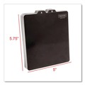 File Folders | Vaultz VZ01176 5 in. x 5.75 in. 1/3-Cut Top Tab A-Z CD File Guides - Black image number 3