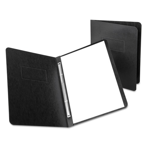 Report Covers & Pocket Folders | Oxford 12706EE 8.5 in. x 11 in. Heavyweight PressGuard and Pressboard Report Cover - Black image number 0