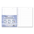 Notebooks & Pads | Blueline AFR9050R 9.25 in. x 7.25 in. MiracleBind Undated Ruled Paper Refill Sheets for all MiracleBind Notebooks and Planners - White/Blue Sheets image number 1