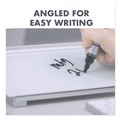White Boards | Quartet GDP186 18 in. x 6 in. Glass Dry Erase Desktop Computer Pad - White Surface image number 8