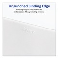 Dividers & Tabs | Avery 11918 11 x 8.5 Avery Style Preprinted Legal Exhibit Side 10-Tab Index Dividers - White (25/Pack) image number 4