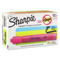 Highlighters | Sharpie 25053 Chisel Tip Tank Style Highlighters with Open-Stock Box - Assorted Ink Colors, Assorted Barrel Colors (12/Set) image number 2